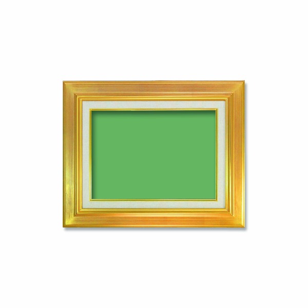 【油額】油絵額・キャンバス額・金の油絵額・銀の油絵額 ■油絵額 F4号(333×242mm)「ゴールド」 (代引不可)|リコメン堂ホームライフ館