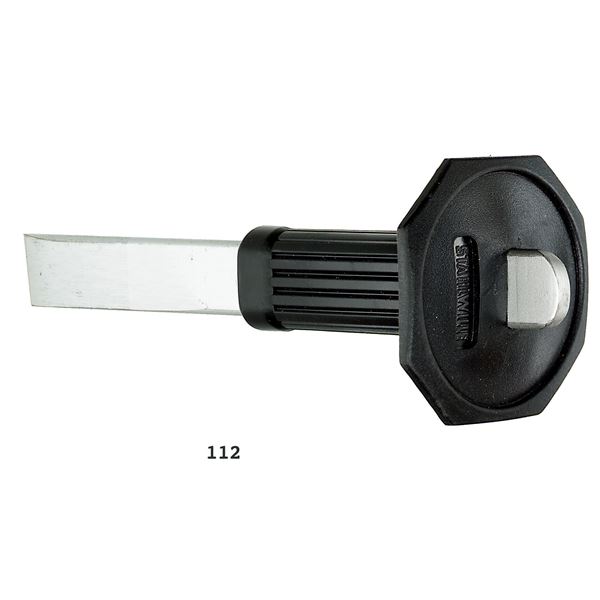 STAHLWILLE（スタビレー） 112 フラットチゼル 240MM （グリップ付） （70080002） (代引不可)