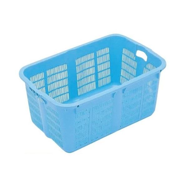 足し加える毛布/網目ボックス席 【No.800 金具付き添い人】 青味 スタッキング金具当てはめる時：段積み可 (代引不可)