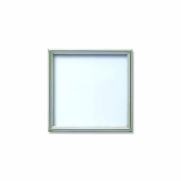 【角額】正方形額・壁掛けひも・アクリル付き ■250角(250×250mm)シルバー (代引不可)