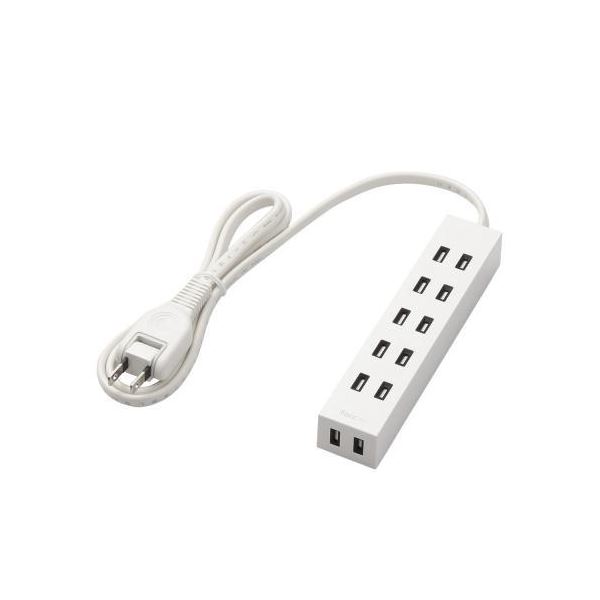 （まとめ）エレコム シャッタータップ「flecc barra」 T-NFL01-2610WH【×2セット】 (代引不可)