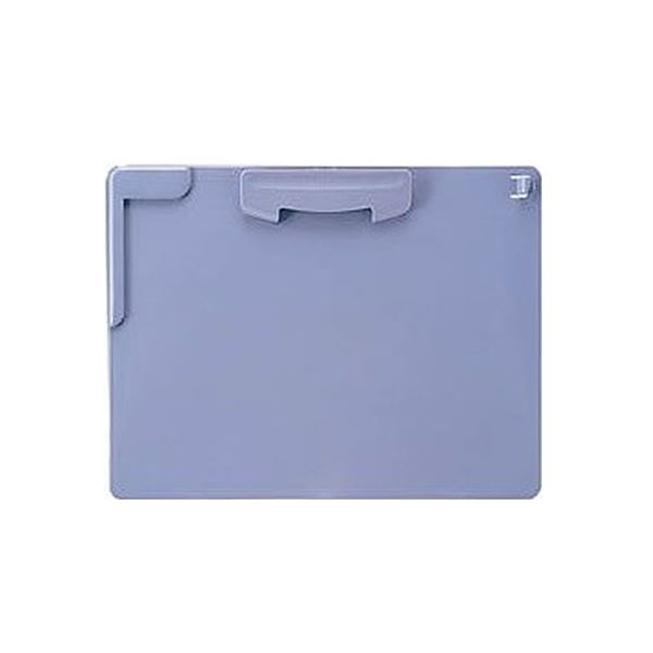 （まとめ）ライオン事務器 クリップボード A4ヨコブルー CS-221N A4-S 1枚 【×10セット】 (代引不可)