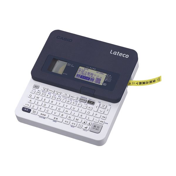 カシオ ラベルライター「ラテコ」テープ付セットモデル EC-K10SET 1台 14,847円