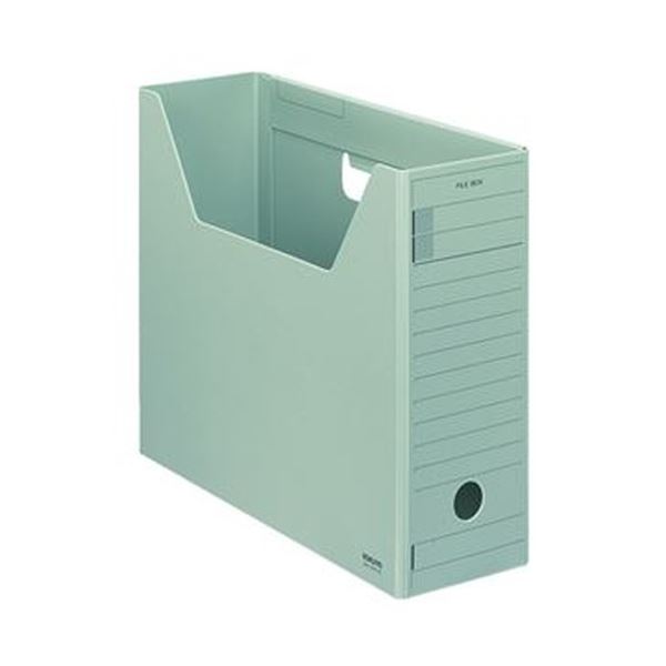 （まとめ）コクヨ ファイルボックス-FS（Hタイプ）A4ヨコ 背幅102mm 緑 A4-LFH-g 1セット（5冊）【&times;3セット】｜リコメン堂ホームライフ館