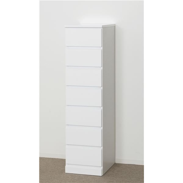 大量入荷 【新品・送料無料】シャイン スリムチェスト 7段 - 洋服タンス/押入れ収納