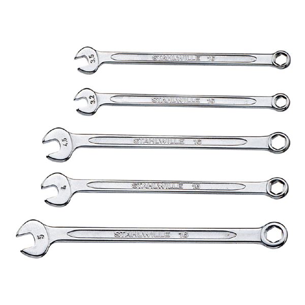 STAHLWILLE（スタビレー） 16／5PC 六角片目片口スパナセット （96400902） (代引不可)｜リコメン堂ホームライフ館