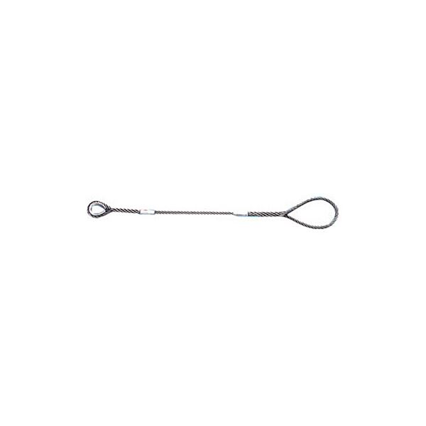TRUSCO Wスリング B手合い 身体障害者シンブル入 6mm×3m GRB-6S3 1本