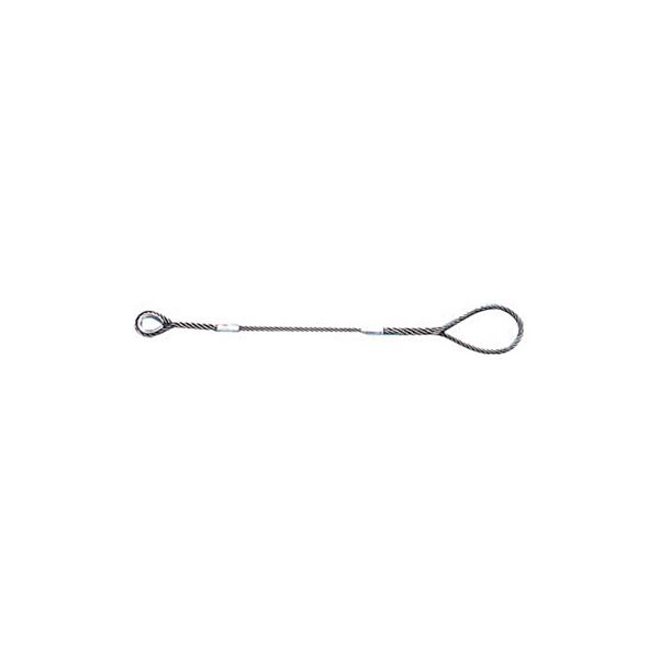 TRUSCO Wスリング Bタイプ 片端シンブル入 9mm×2m GRB-9S2 1本|リコメン堂ホームライフ館