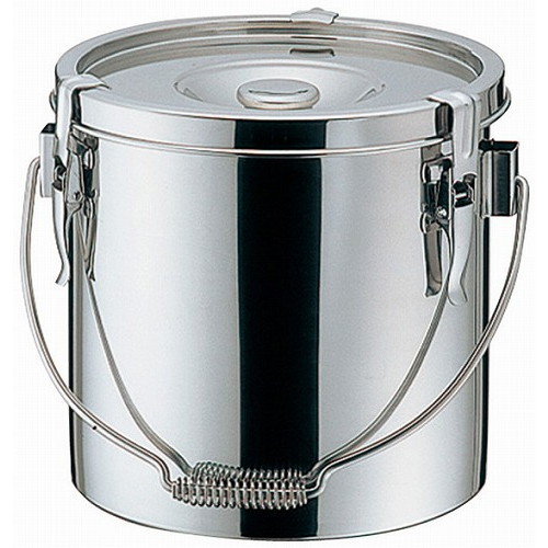 K 19-0 電磁 厚底 給食缶 27cm 15.0L(代引不可)【送料無料】|リコメン堂ホームライフ館
