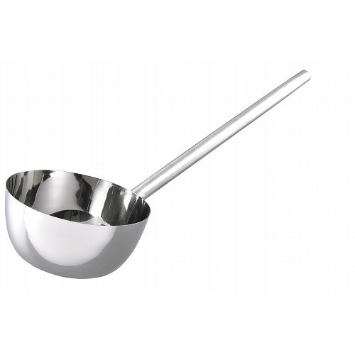 18-8 長柄付ひしゃく三角グリップ 21cm(2.82L)柄長50cm(代引不可)【送料無料】