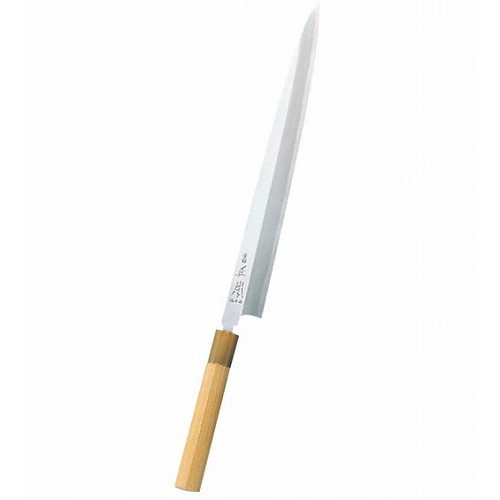 正本 本霞(玉白鋼)柳刃庖丁 27cm KS0427(代引不可)【送料無料】