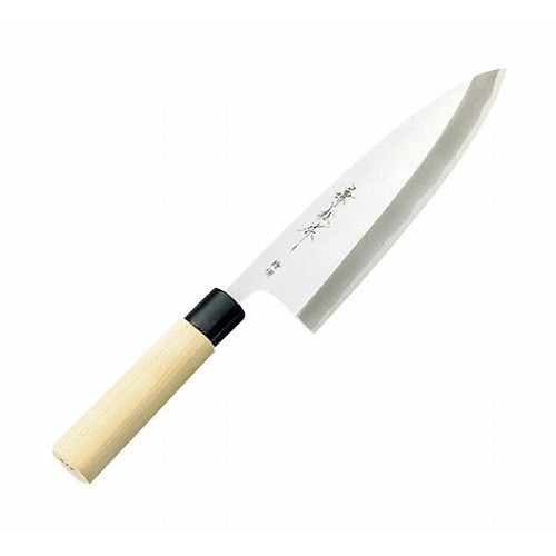 兼松作 特撰 出刃庖丁 24cm(代引不可)【送料無料】