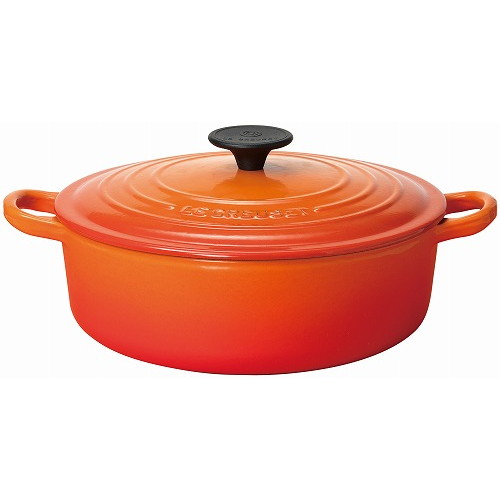 ル・クルーゼ トラディション ココットジャポネーズ 24cm 25052-24-09 オレンジ(代引不可)【送料無料】|リコメン堂ホームライフ館