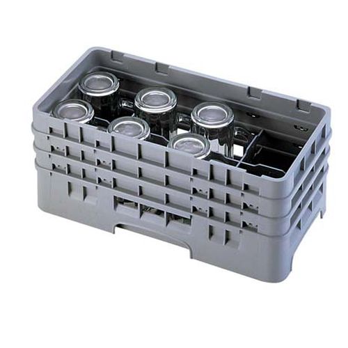 CAMBRO(キャンブロ) 8仕切 グラスラック ハーフ 8HG1034 IGL60034【送料無料】|リコメン堂ホームライフ館