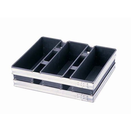 スルトン トライプラス 3斤食パン型 3連結 (蓋無) WST1401【送料無料】