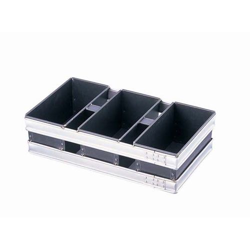 スルトン トライプラス 2斤食パン型 3連結 (蓋無) WST1501【送料無料】