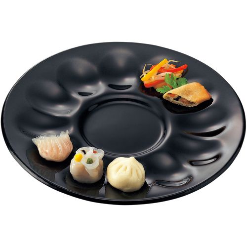 M-style ポルカ パーティープレート PO2951 ブラック RPLL702【送料無料】
