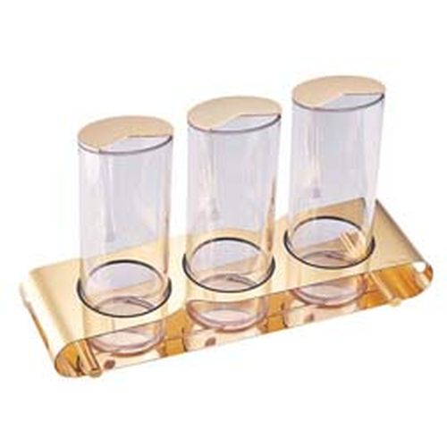 フレリック 禾穀類\u0026清涼飲料水ポット3連 ゴールド ETO-045G002 PSLK101【貨物輸送無料】