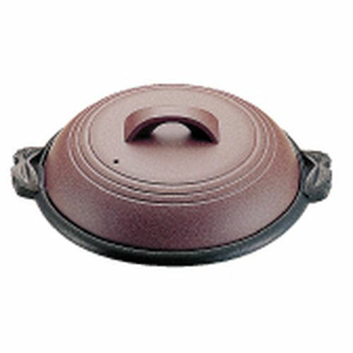 マイン アルミ陶板鍋素焼き茶 大関 30cm M10-542 QTU18542【送料無料】