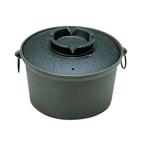 遠藤商事 アルミ合金1人用 共蓋しゃぶ鍋 QSY67【送料無料】