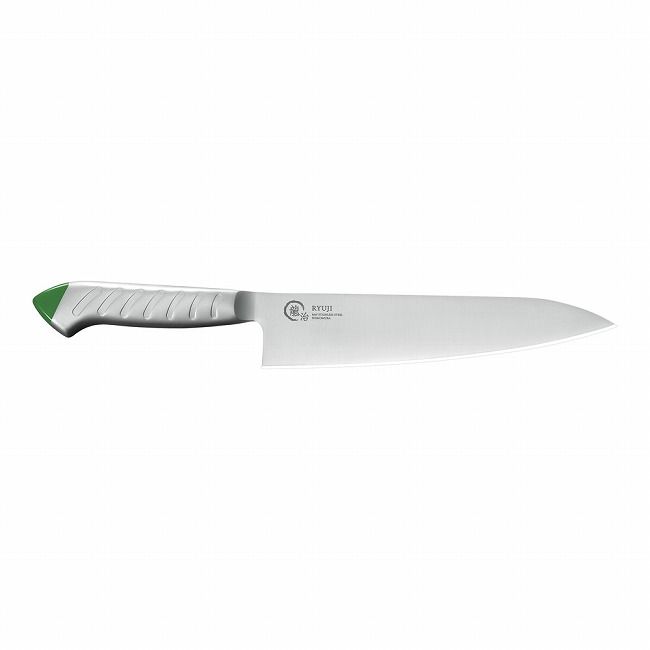 下村工業 龍治 ステンカラー 牛刀 27cm グリーン [ALY8825]【送料無料】