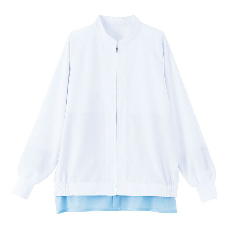 男女兼用長袖ジャンパー SZ411-W5L (ホワイト)株式会社サーヴォ4582439060542(代引不可)【送料無料】