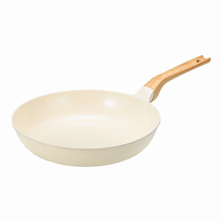 軽くて使いやすいホワイトセラミックパン 28cm(代引不可)【送料無料】