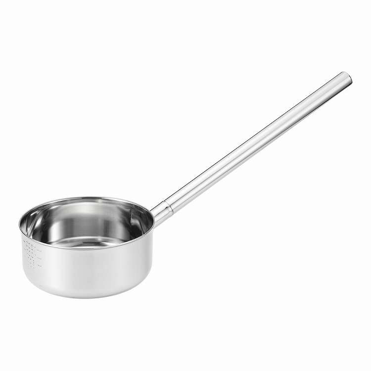 ステンレス柄 水杓子(目盛付) 16cm(代引不可)【送料無料】
