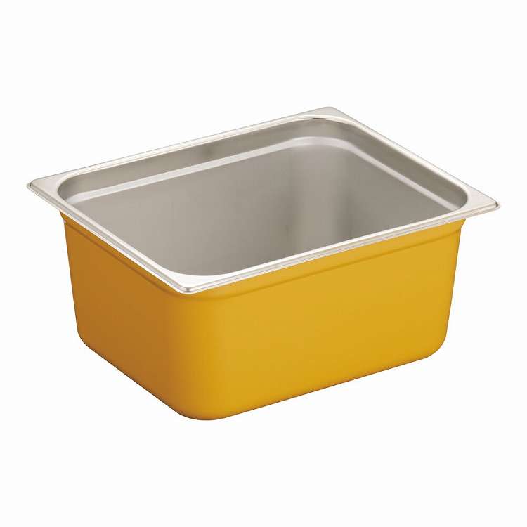 DO-EN18-8色つやGN食パン 1/2 150粍 黄色(代引不可)【貨物輸送無料】
