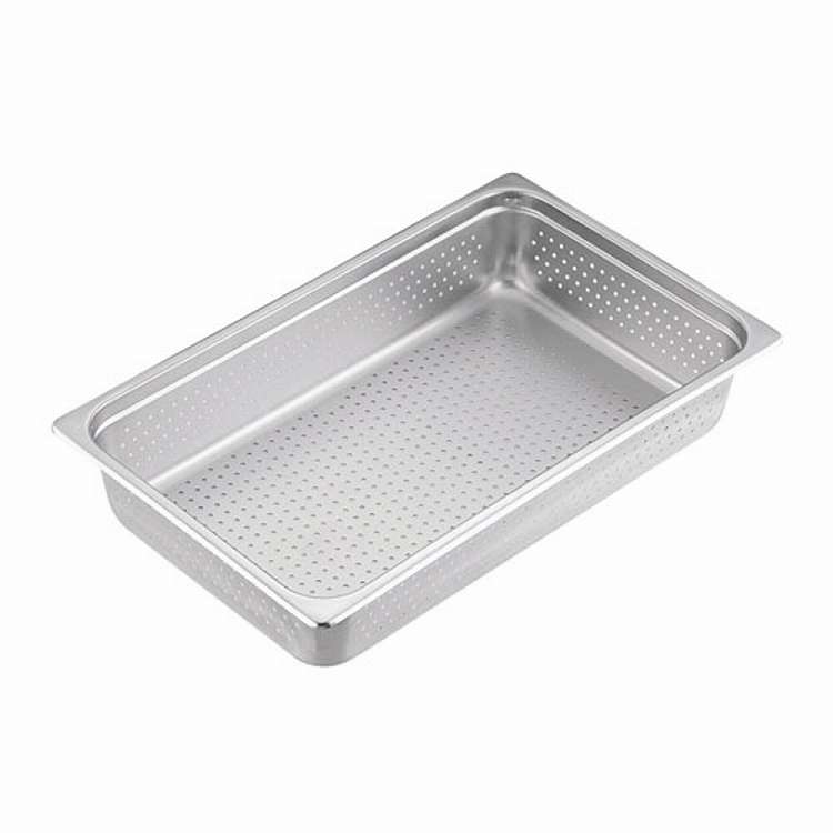 18-8穴明ホテルパン 1/1 25mm 95110(代引不可)【送料無料】