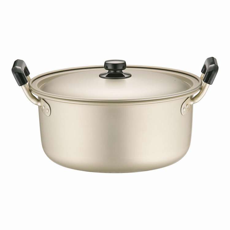 アカオ しゅう酸 実用鍋(硬質) 33cm(代引不可)【送料無料】