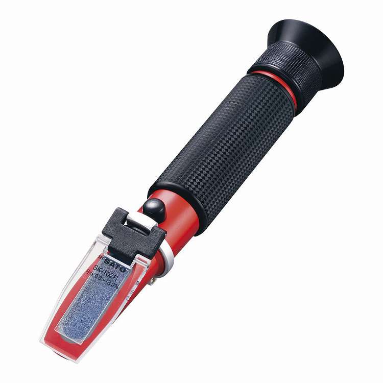 手持屈折計(自動温度補正付) SK-102R(代引不可)【送料無料】