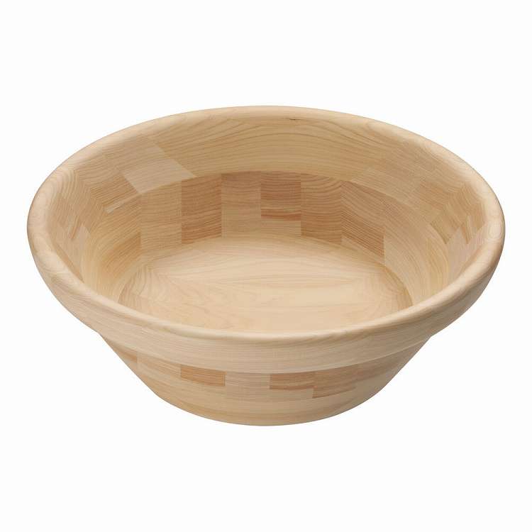 ヒノキ サラダボール(WP仕様) 35cm(代引不可)【送料無料】