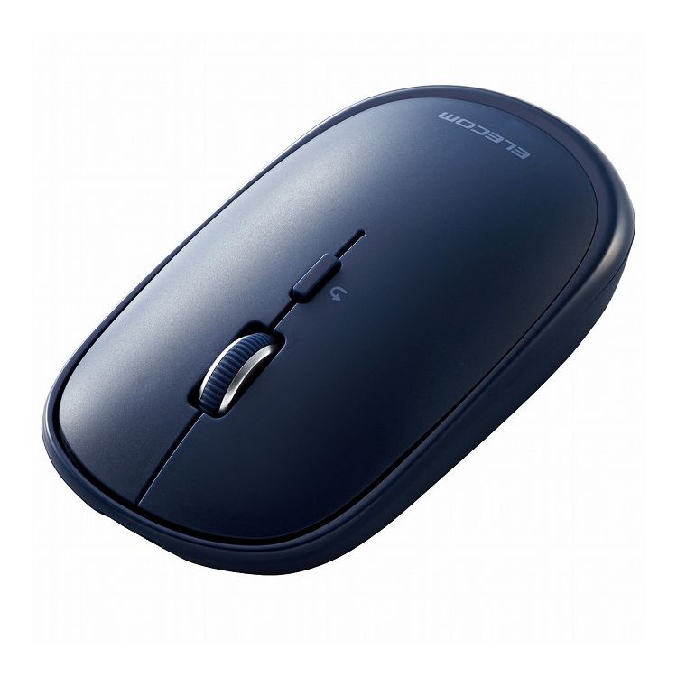 ワイヤレスマウス 無線 Bluetooth 静音 4ボタン 充電式 軽量 薄型 3台同時接続 左右対称 Windows11 Mac Chrome Android iOS iPadOS 対応 ブルー M-TM15BBBU ELECOM(代引不可)【送料無料】 4,990円