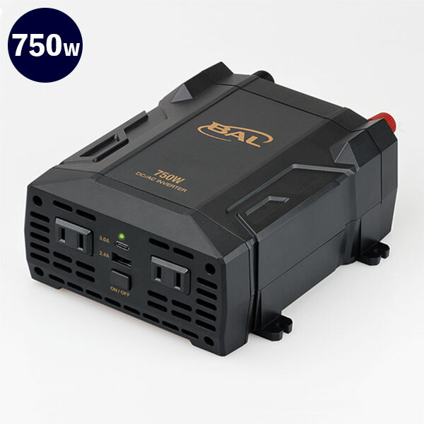 大橋産業 BAL DC/ACインバータ 750W 2821【送料無料】
