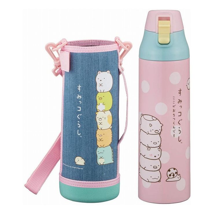 楽天市場 正規販売店 スケーター 直飲みステンレス水筒 カバー付き すみっコぐらし 990ml Ksdc10s リコメン堂ホームライフ館