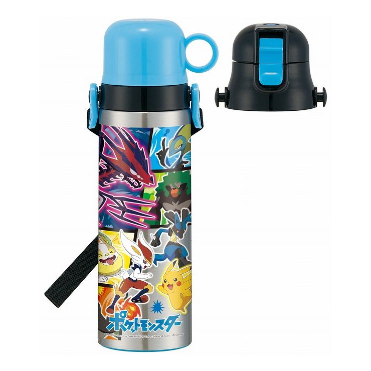 楽天市場 正規販売店 スケーター 超軽量2wayステンレス水筒 直飲み コップ ポケモン21 570ml Skdc6 リコメン堂ホームライフ館