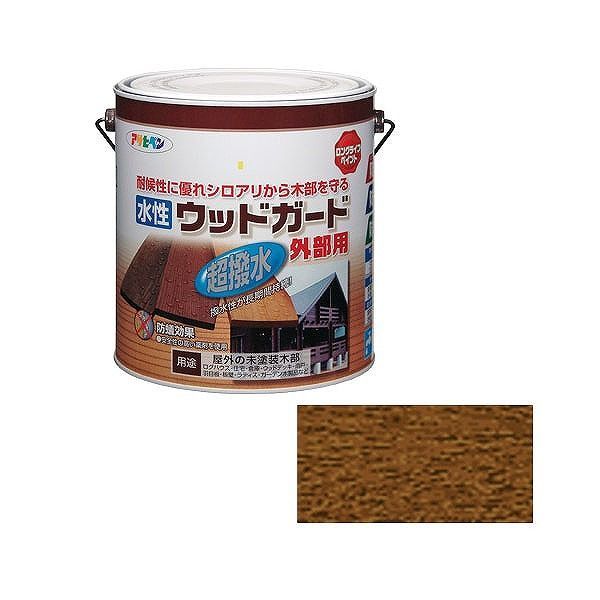 アサヒペン AP 水溶性木材差し固める外の方用 3L ウォルナット 11【貨物輸送無料】