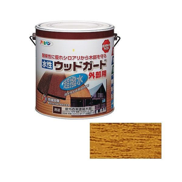 アサヒペン AP 水溶性木材差し固める外の方用 3L パイン 15【貨物輸送無料】