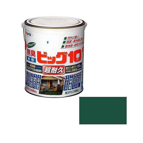 アサヒペン AP 水性ビッグ10多用途 1.6L 203緑【送料無料】 4,485円