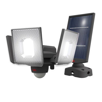 ムサシ 7.5W&times;3灯 LEDソ-ラ-センサ-ライト S-340L(代引不可)【送料無料】｜リコメン堂ホームライフ館