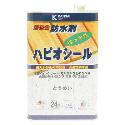 カンペハピオ ハピオシール とうめい 4L #00157660221040(代引不可)【送料無料】|リコメン堂ホームライフ館