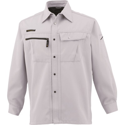 中国産業 Cs 3501-26-6L 長袖シャツ 銀 6L #3501-26-6L(代引不可)【送料無料】