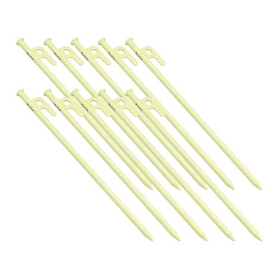 ラプラス 鍛造ペグ 30cm(リラックスイエロー)10本 MP-003-RY-S10(代引不可)【送料無料】