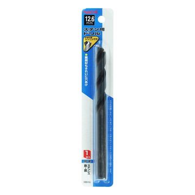 BIGMAN ステンレス用ドリル1本入 12.6mm #067670(代引不可)【送料無料】 5,920円