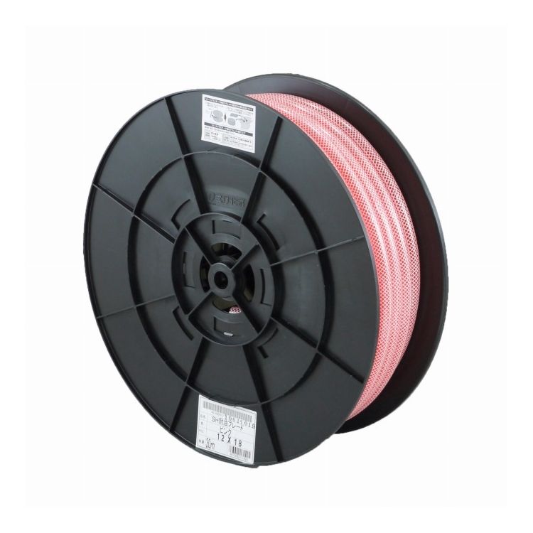 SH耐油ブレードホース 12x18膜鳴楽器 30m 三洋化成 結核症-1218H30P(代引不可)【貨物輸送無料】