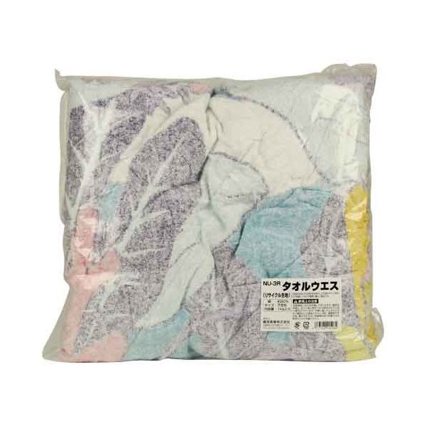 【単品20個セット】タオルウエス リサイクル NU-3R 1KG ぞうきん ふきん クロス ふき取り(代引不可)【送料無料】