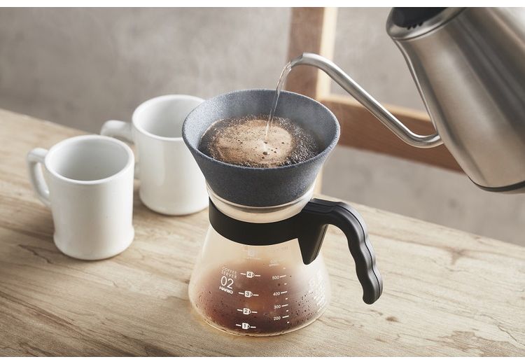 日本製波佐見焼コーヒーフィルター兼ドリッパーセラフル1~3杯分本体のみ繰り返し使えるセラミックおしゃれギフトプレゼントアドバンスドア【送料無料】