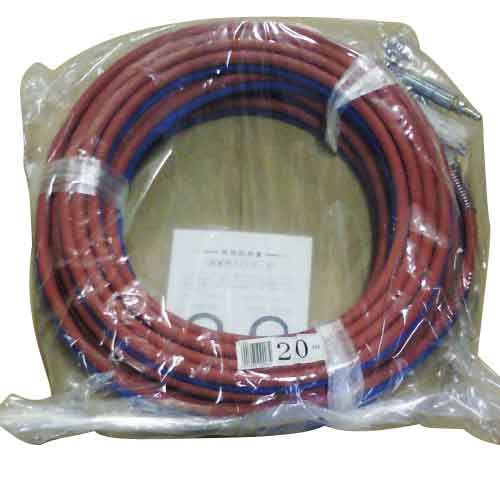 スズキット・アセチレン用ツインガスホース・W-291‐20M 電動工具：溶接：溶接用アクセサリー【送料無料】