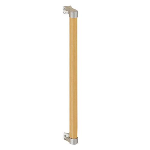清水 出隅二点手すり-600MM BR-534-SI/LO【送料無料】